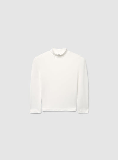 Pack 2 T-shirt a maniche lunghe con collo lupetto