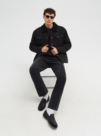 Jeans straight cinque tasche