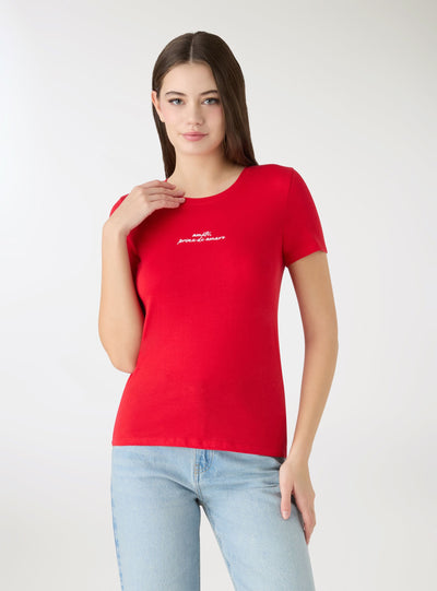 T-shirt avec broderie
