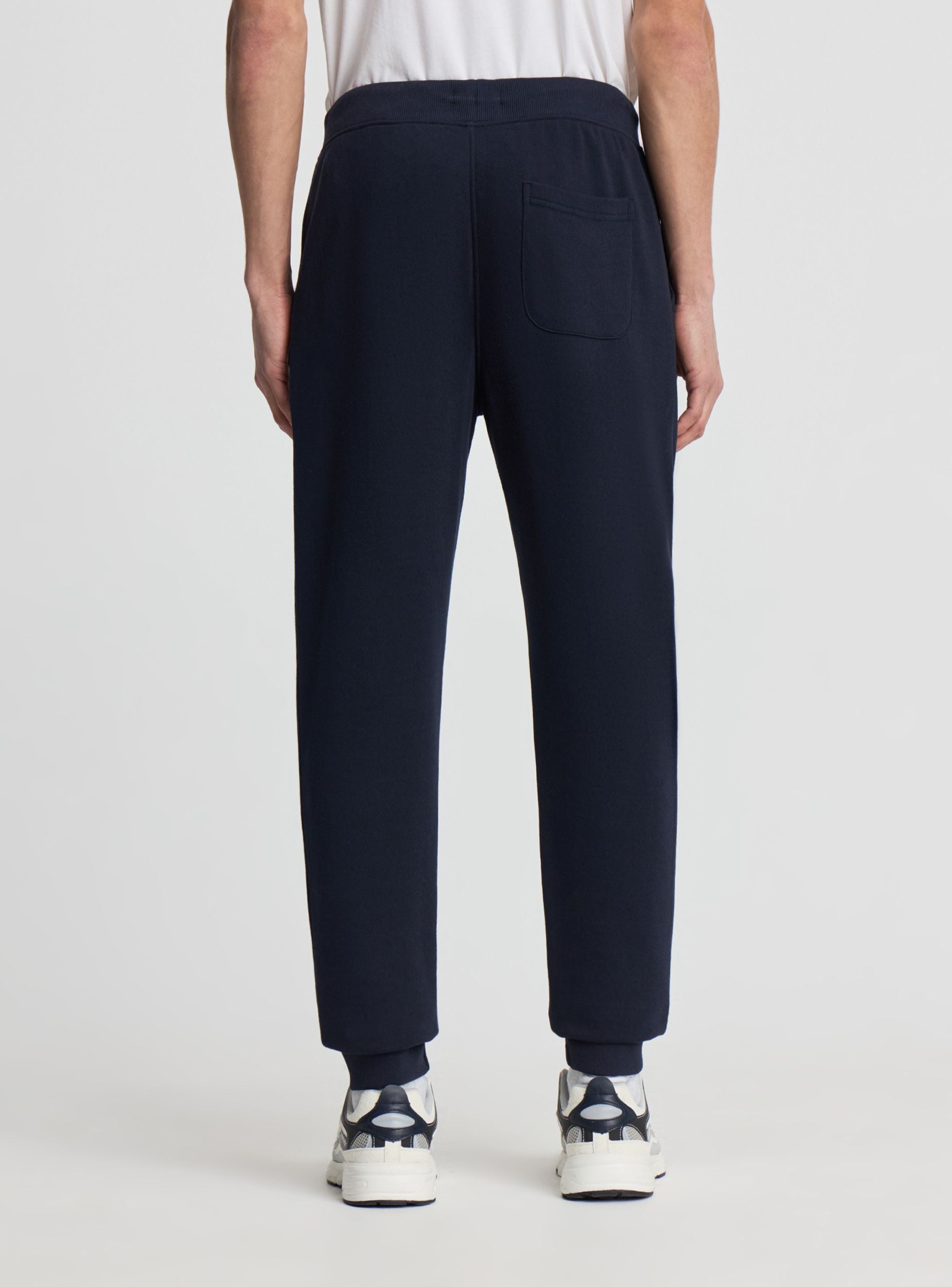 Tracksuit trousers with lettering and drawstring – Terranova