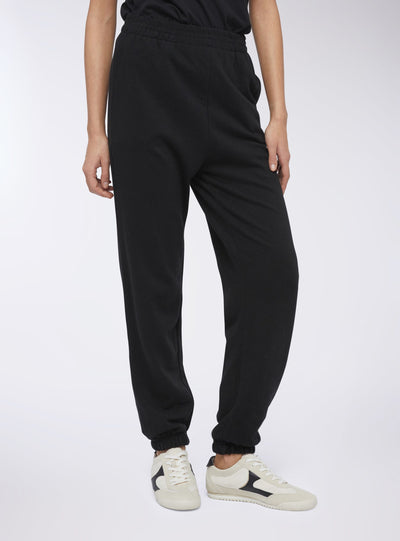 Pack 2 pantaloni tuta a vita alta con polsini