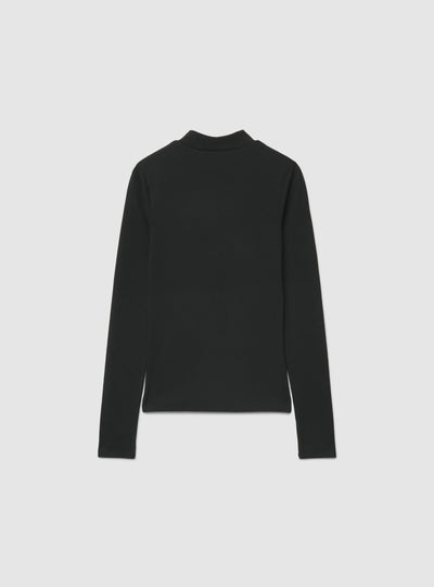 Tricou cu guler tip helancă, uni