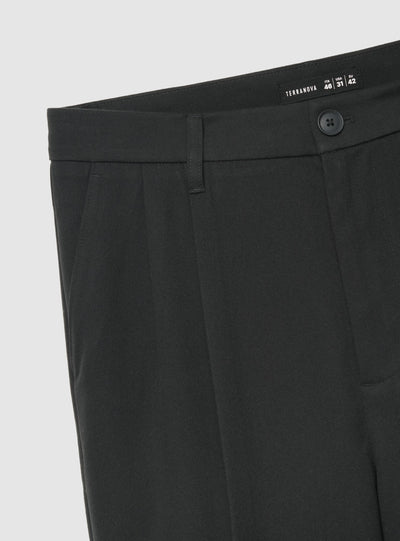 Pantaloni lunghi super baggy a tinta unita