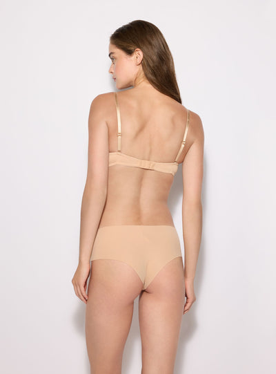 Reggiseno a fascia imbottito con spalline regolabili