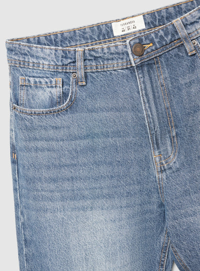 Five-pocket baggy jeans