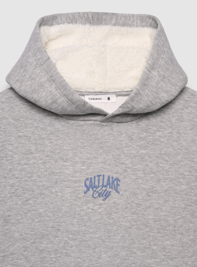 Sweat à capuche avec imprimé