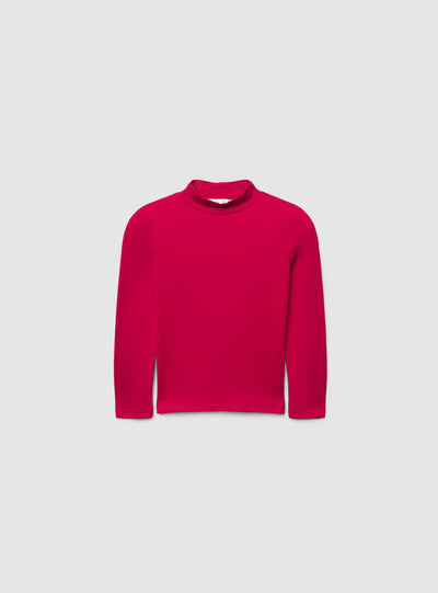 Pack 2 T-shirt a maniche lunghe con collo lupetto