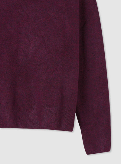 Maglia morbida con scollo a V