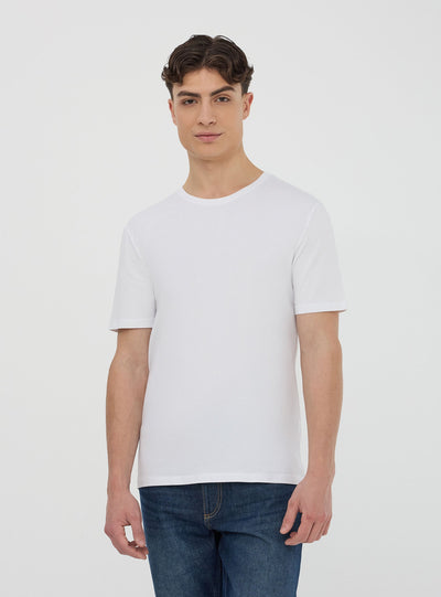 T-shirt slim fit tinta unita