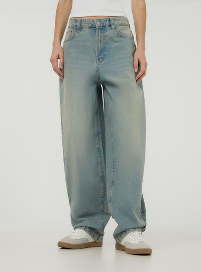 Jeans balloon sovratinto