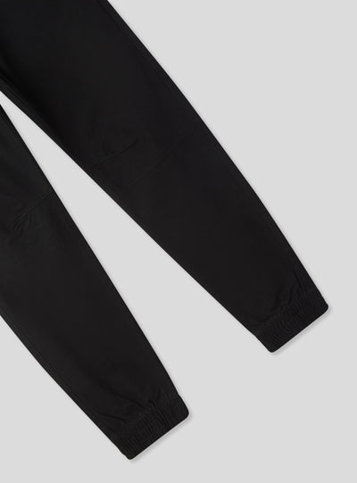 Jogger trousers with drawstring and cuffs