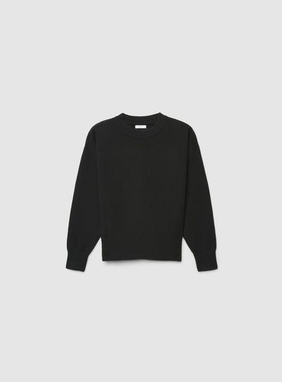 Maglia girocollo a tinta unita