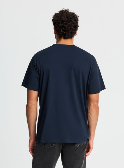 T-shirt comfort con stampa college