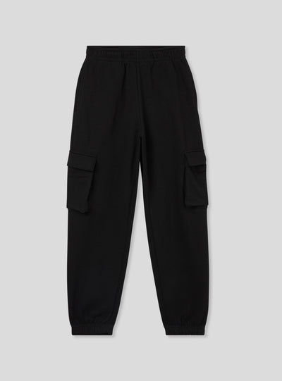 Pantaloni cargo a vita alta