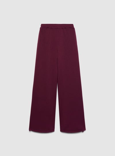 Pantaloni tuta ampi con elastico al fondo
