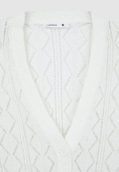 Cardigan traforato