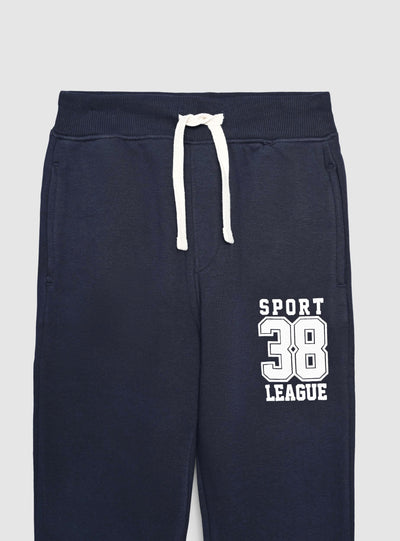 Pantaloni tuta lunghi con stampa lettering