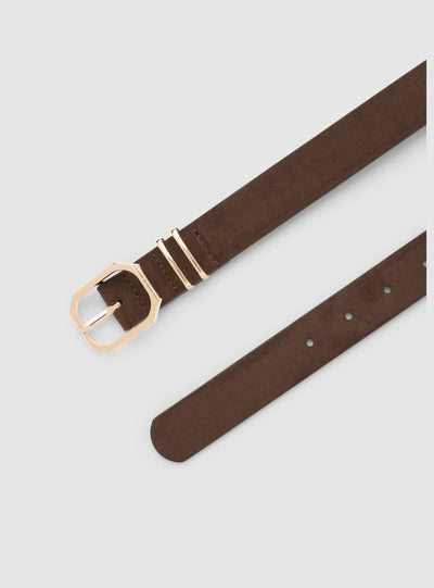 Ceinture unie avec boucle