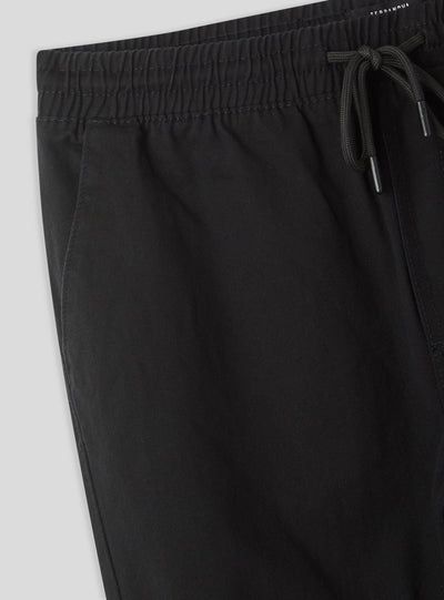 Jogger trousers with drawstring and cuffs
