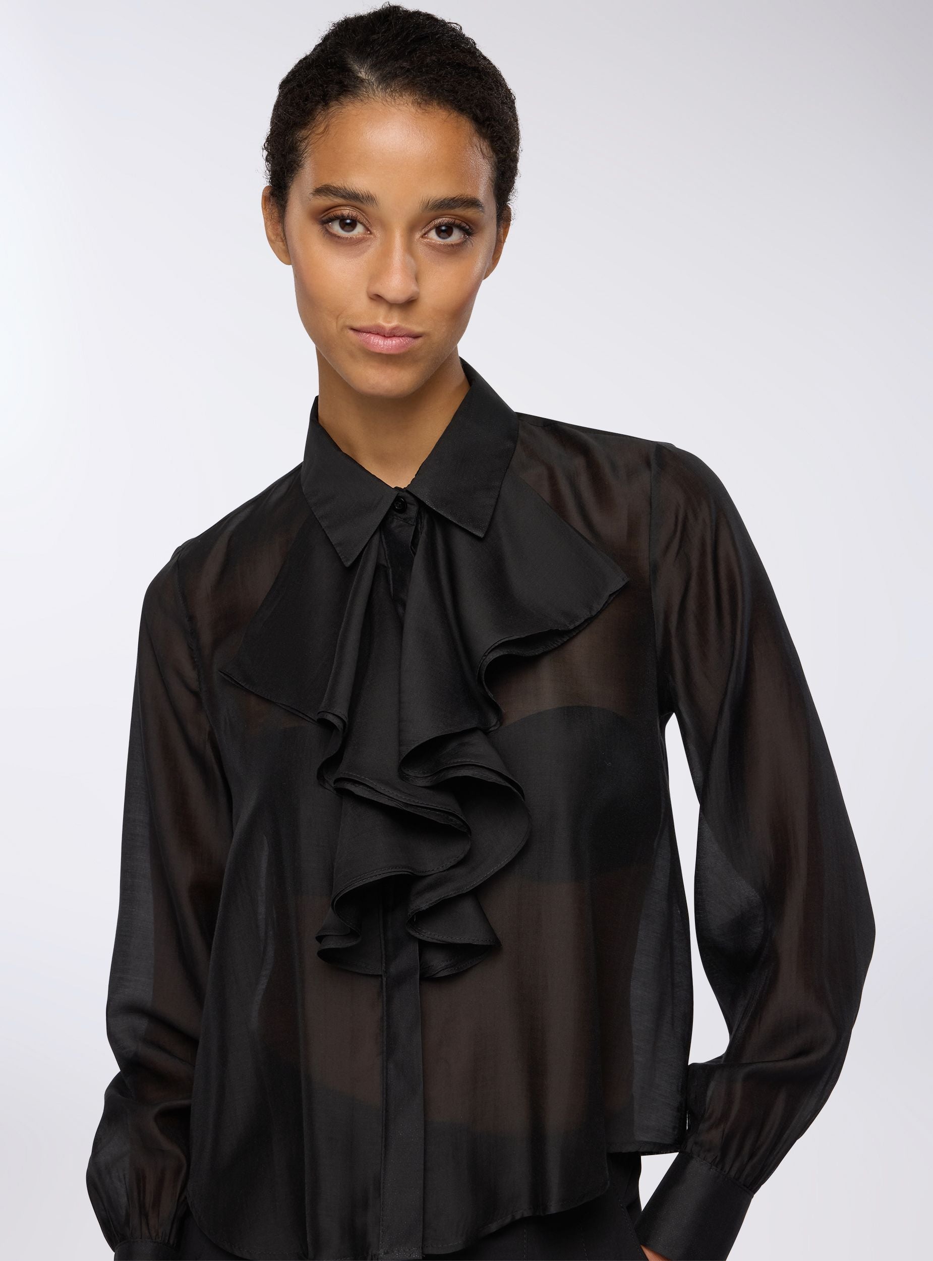 Shirt with ruffles Shirt with ruffles