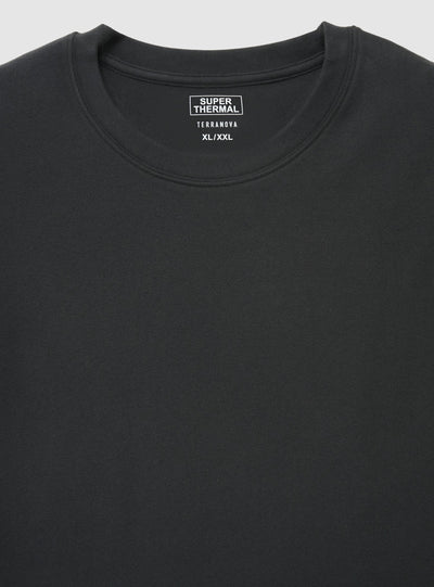 T-shirt termica a maniche lunghe tinta unita