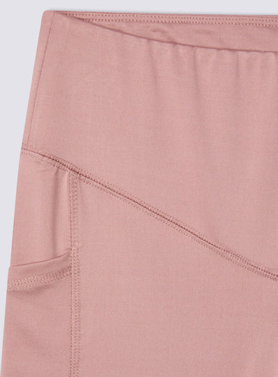 Leggings sportivi corti con tasca