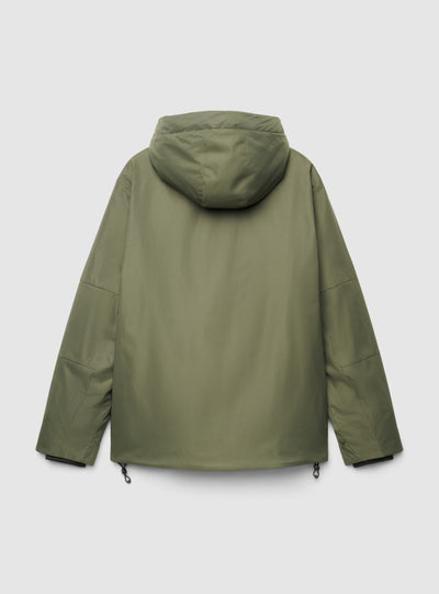 Giacca tecnica con cappuccio e zip