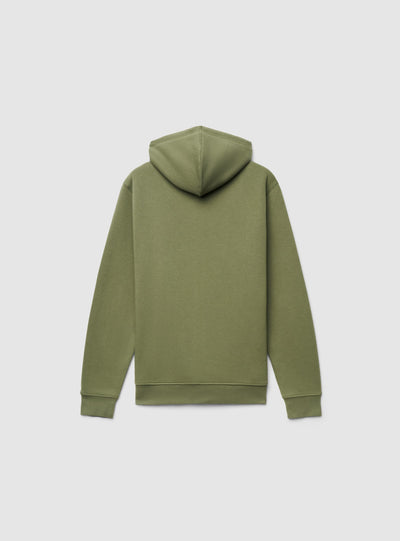 Felpa con cappuccio e zip imbottita