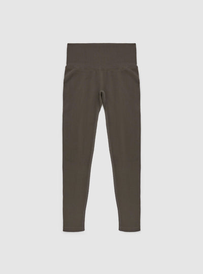 Leggings sportivi lunghi seamless arricciati