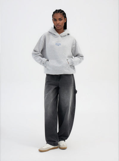 Sweat à capuche avec imprimé