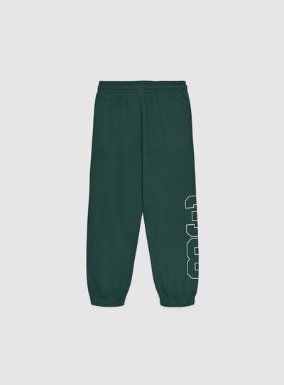 Pantaloni tuta lunghi con stampa college