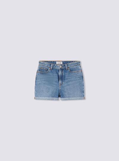 Shorts di jeans mom fit