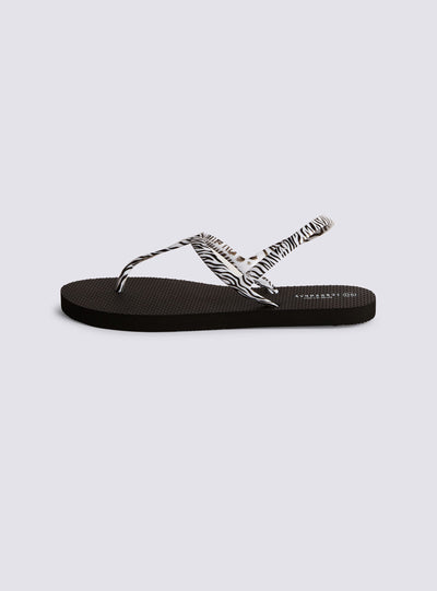 Gummi-Zehensandalen