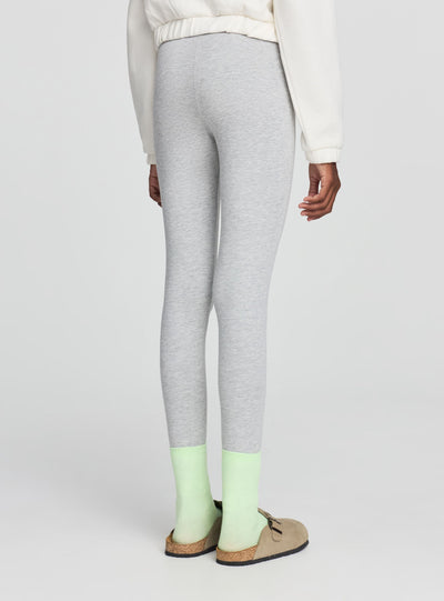 High-waisted long leggings