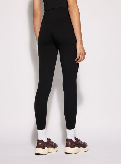 Leggings sportivi lunghi seamless arricciati