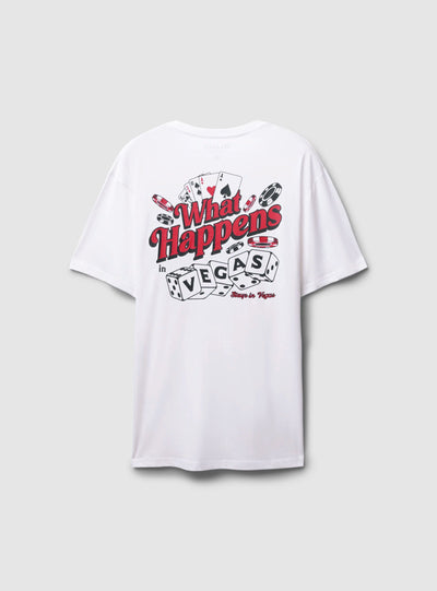 T-shirt relaxed con stampa fronte/retro