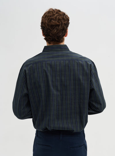 Camicia regular a quadri