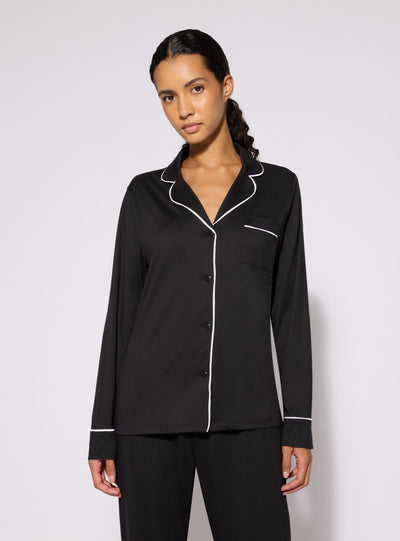 Set pigiama con camicia e pantaloni lunghi