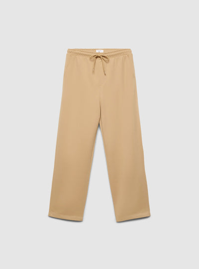 Wide-leg plain-colour sweatpants