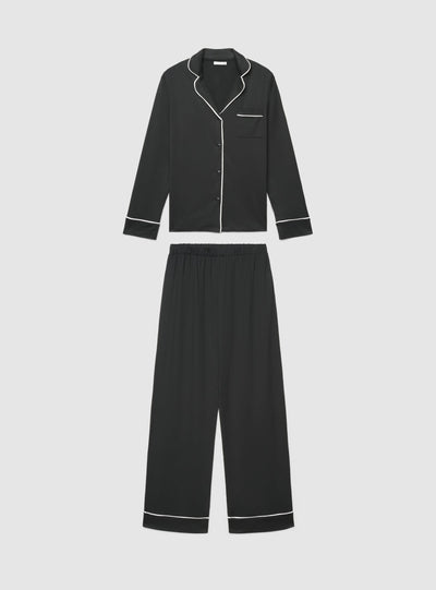 Set pigiama con camicia e pantaloni lunghi