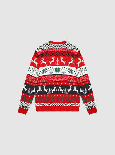 Pull de Noël avec motif Père Noël