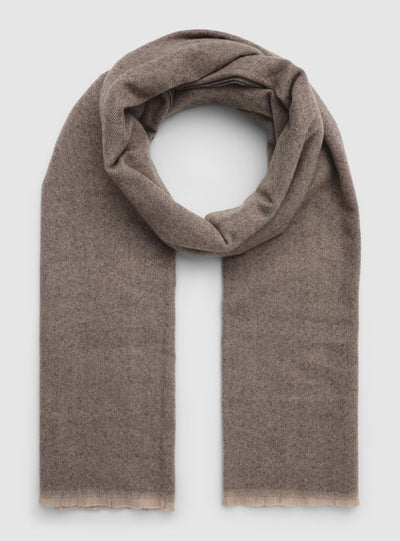 Pashmina leggera a fantasia spinata