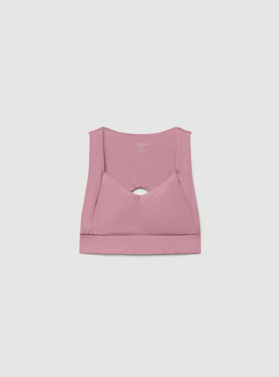 Bra top sportivo con oblò