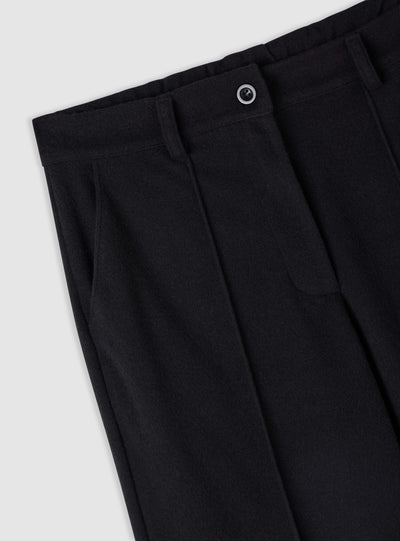 Wide-Leg-Hose mit Biese