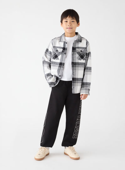 Camicia a quadri con tasche