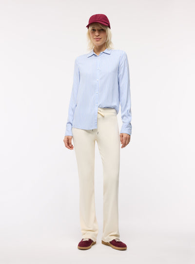 Camicia ampia a righe