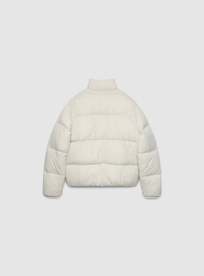 Steppjacke ohne Kapuze in Uni-Farbe