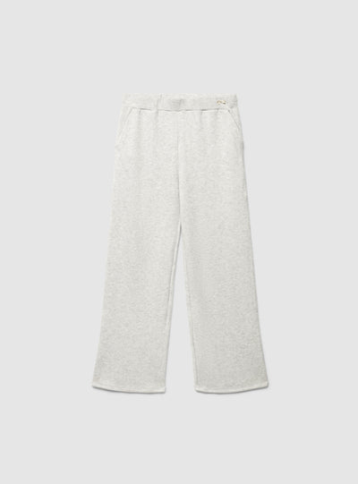 Pantaloni wide leg a tinta unita