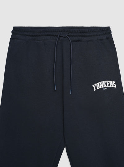 Pantaloni tuta jogger con stampa college