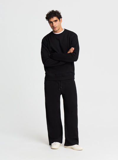 Pantaloni tuta pesanti super baggy